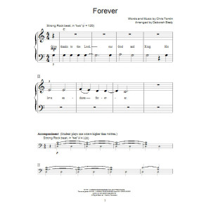 Forever (arr. Deborah Brady)