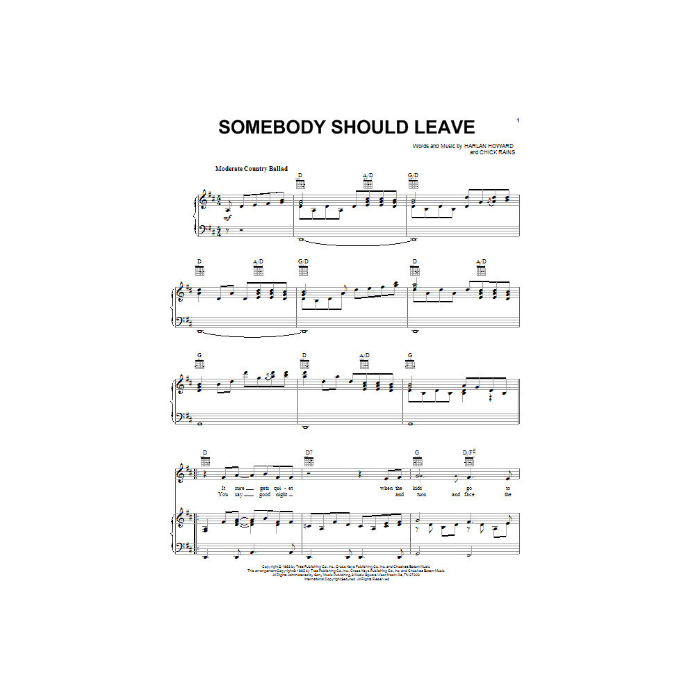 Somebody Should Leave