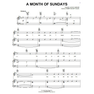A Month Of Sundays