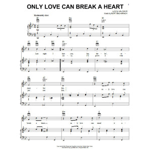 Only Love Can Break A Heart
