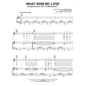 What Now My Love