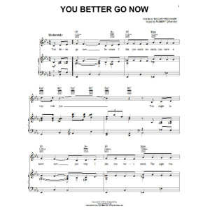 You Better Go Now
