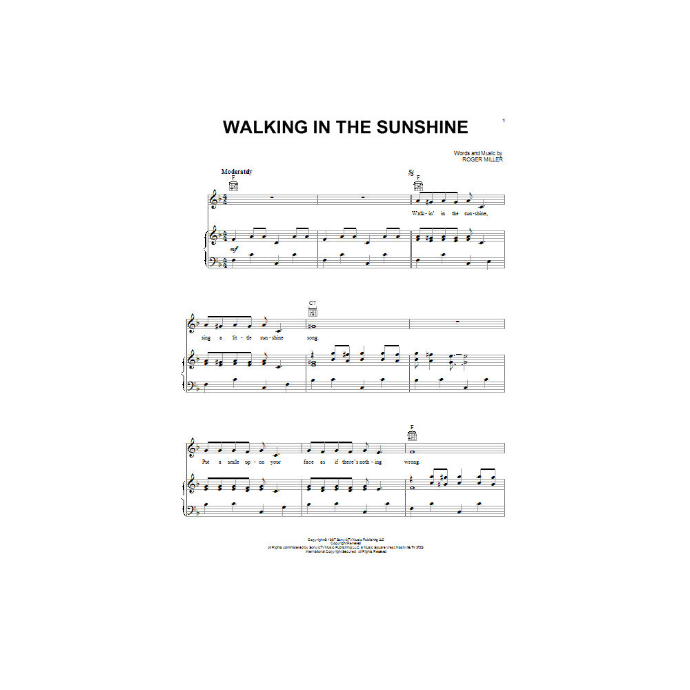 Walking In The Sunshine