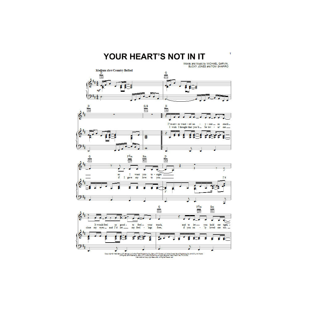 Your Heart's Not In It