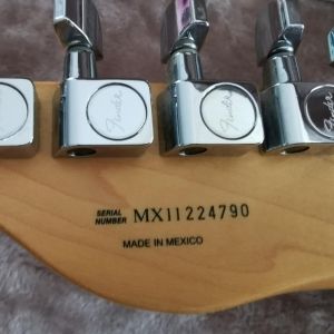 Fender telecaster standard mexico