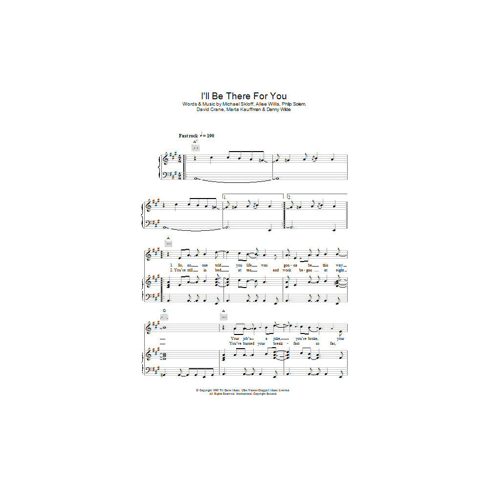 I'll Be There For You (theme from Friends)
