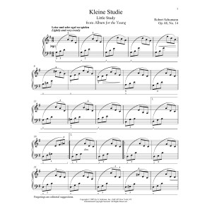 Kleine Studie, op. 68, Nr. 14 (Kleine Studie)