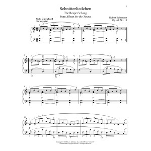The Reaper's Song, Op. 68, No. 18 (Schnitterliedchen)