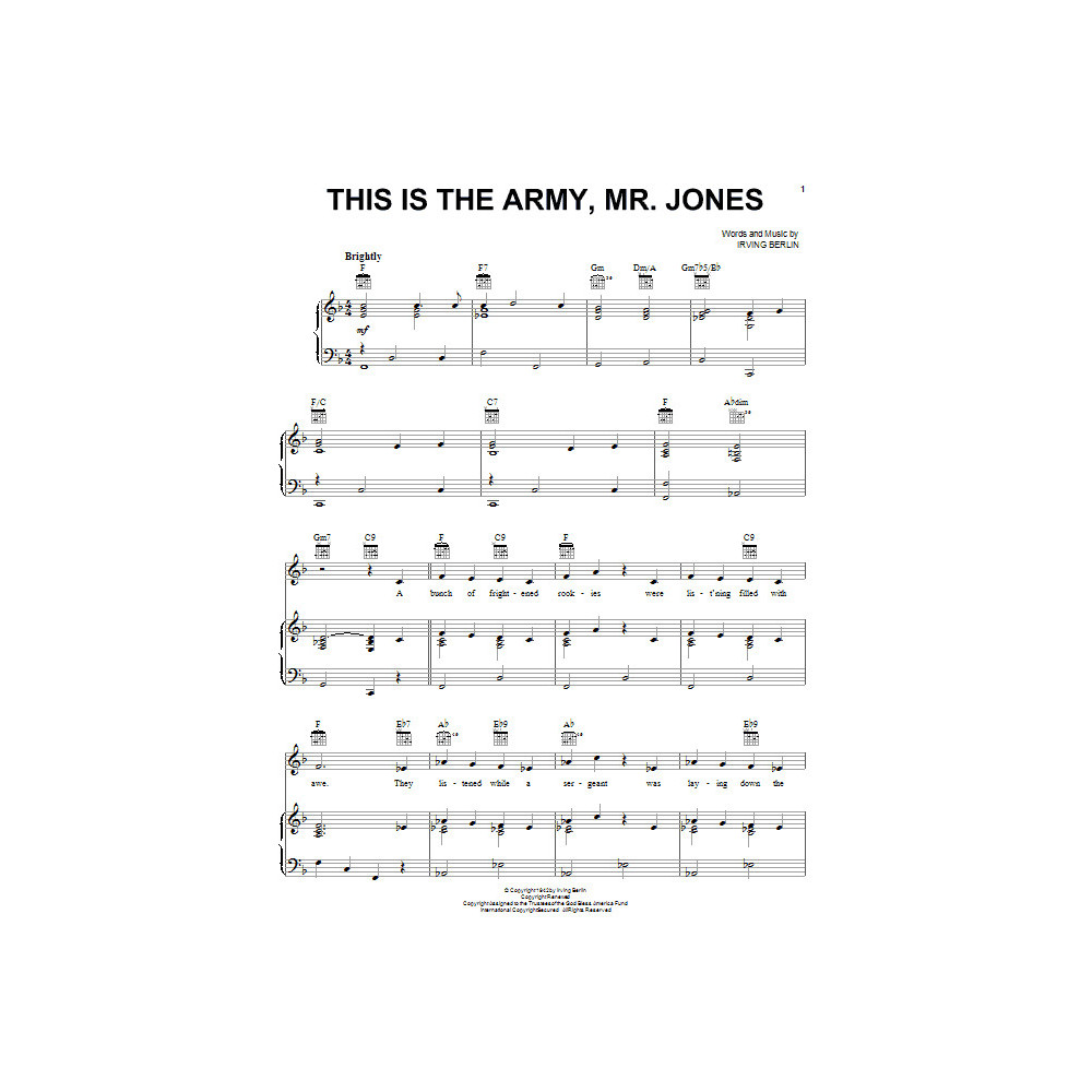 Dies ist die Armee, Herr Jones