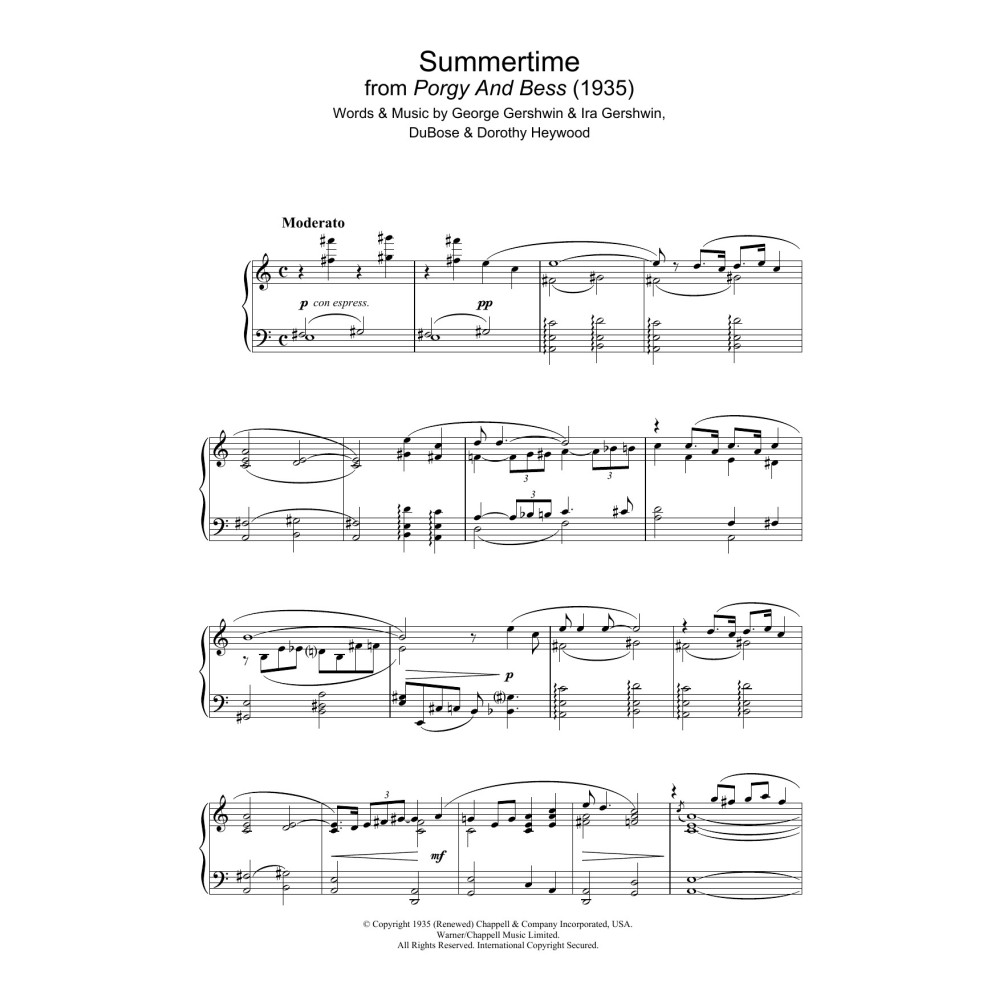 Summertime (from Porgy And Bess)