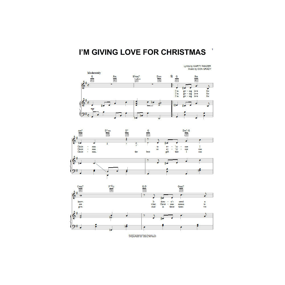 I'm Giving Love For Christmas