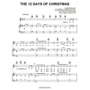 The 12 Days Of Christmas [Disney version]