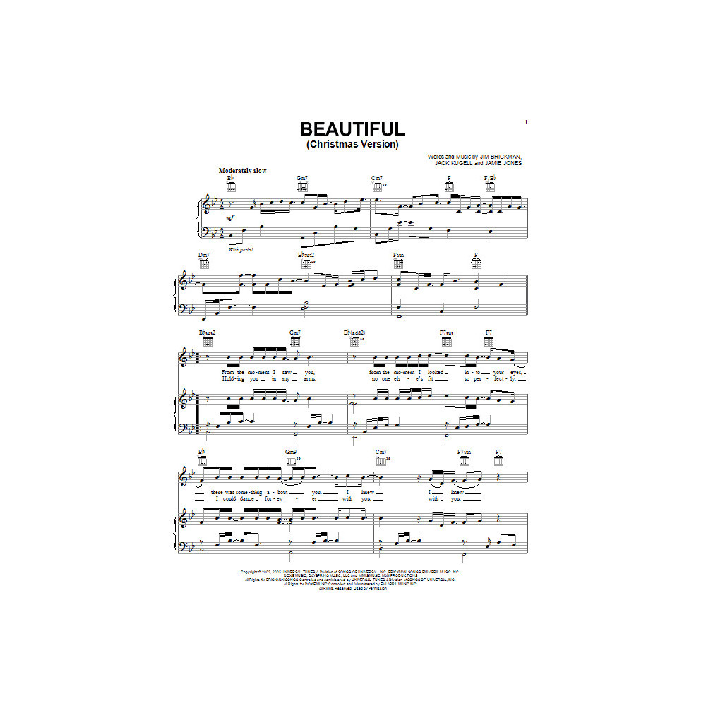 Beautiful (Christmas Version)