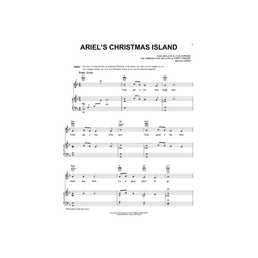 Ariel's Christmas Island
