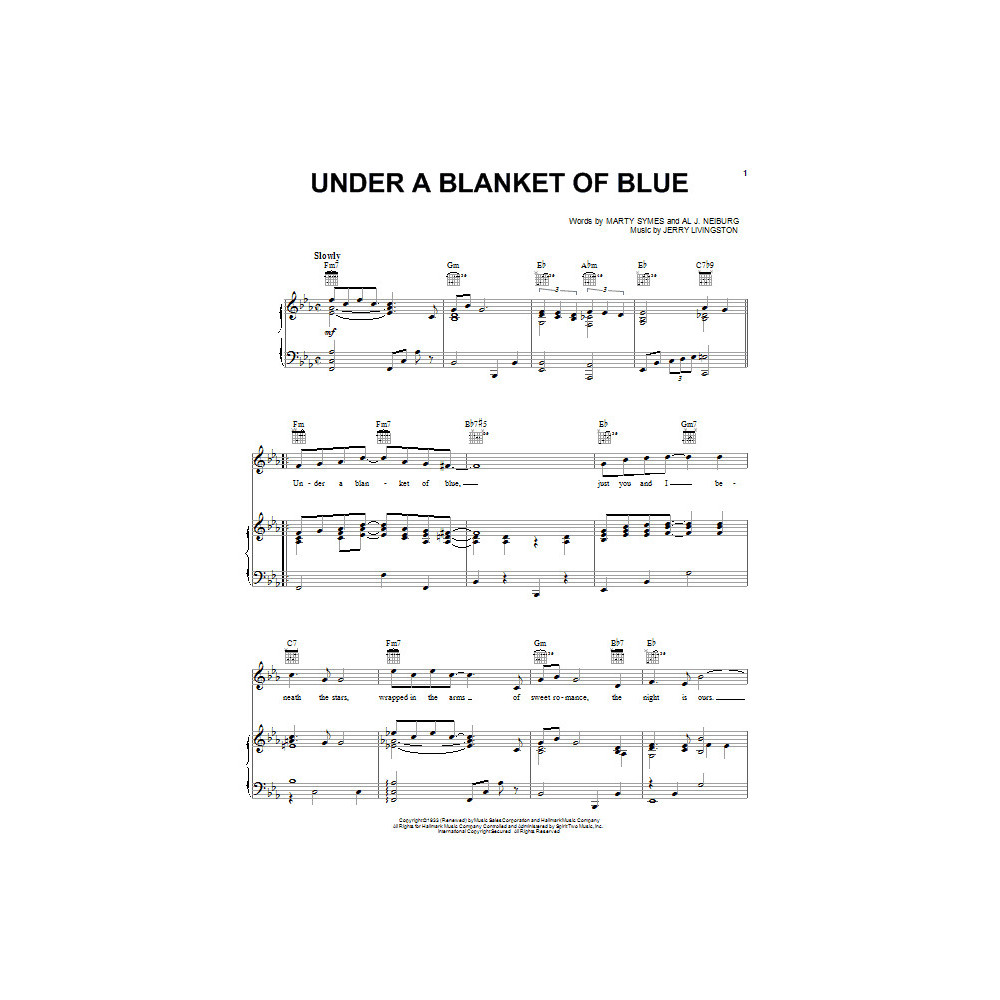 Under A Blanket Of Blue