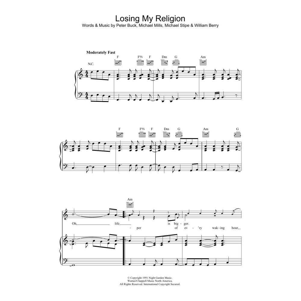 Losing My Religion