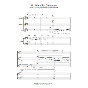 All I Want For Christmas Is You (arr. Berty Rice)