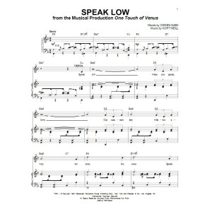 Speak Low