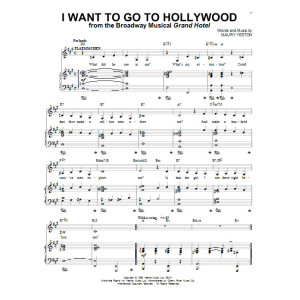 I Want To Go To Hollywood (from Grand Hotel: The Musical)