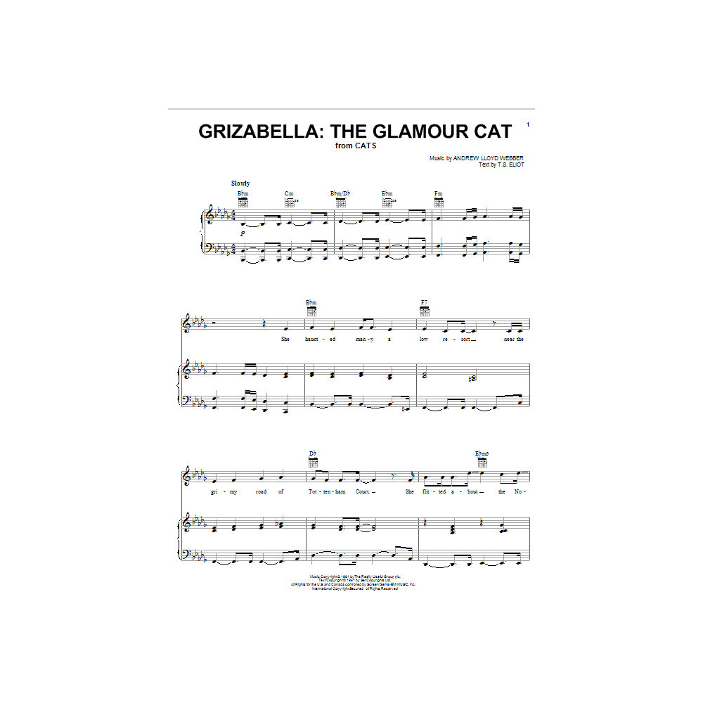 Grizabella: The Glamour Cat (from Cats)