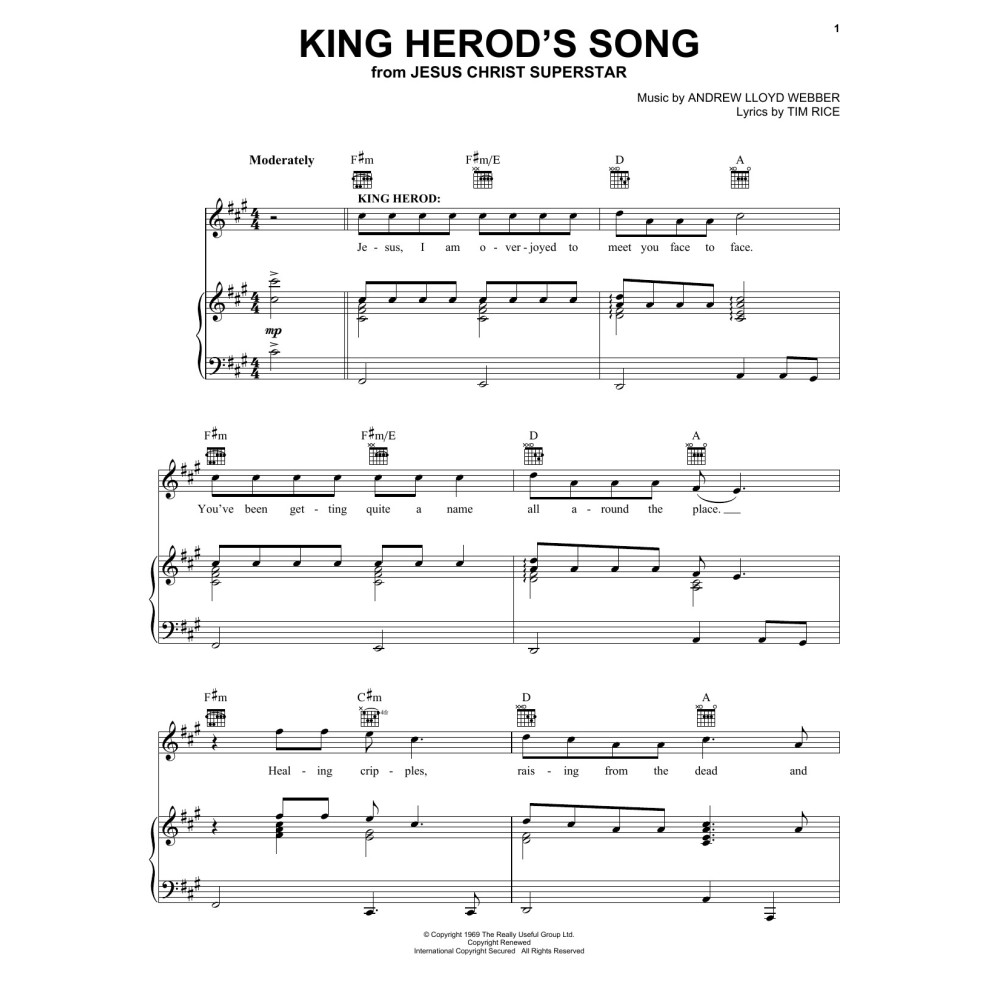 King Herod's Song