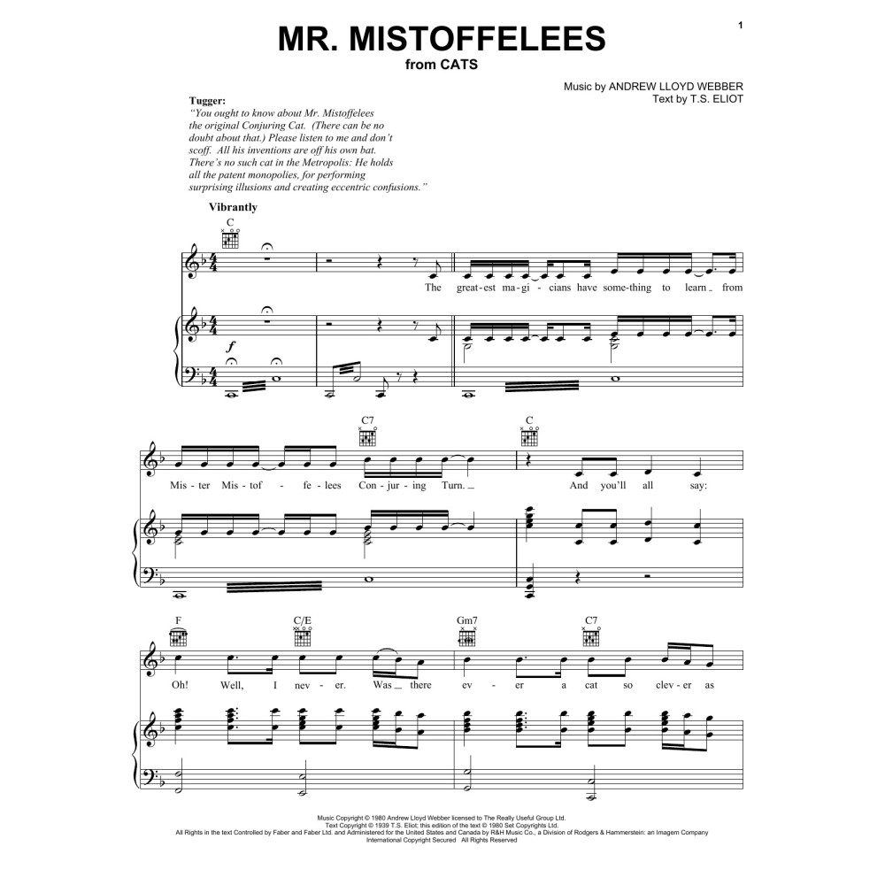 Mr. Mistoffelees (from Cats)