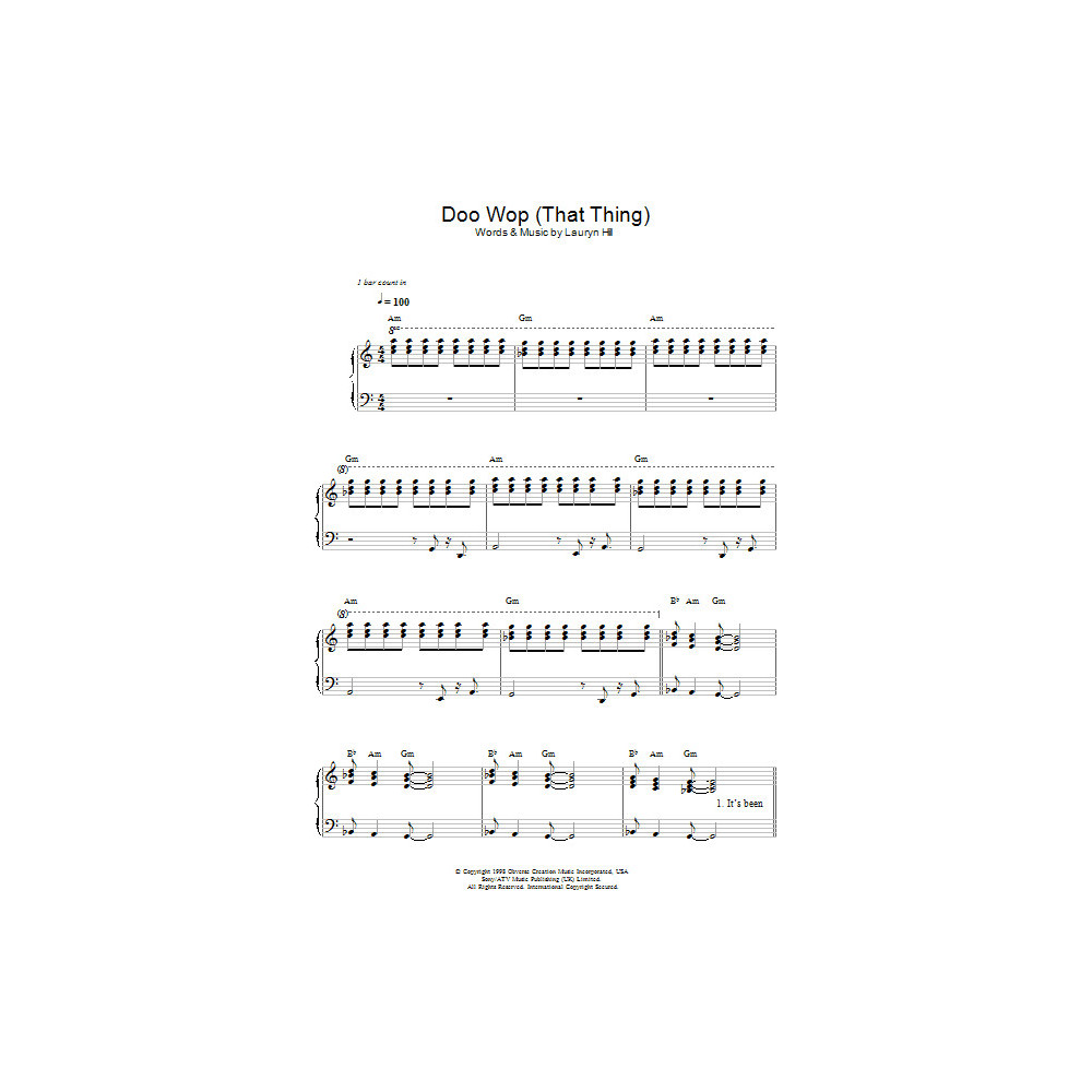 Doo Wop (Das Ding)