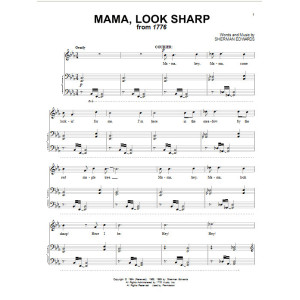 Mama, Look Sharp (from 1776)