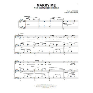 Marry Me (from The Rink)