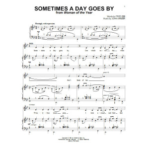 Sometimes A Day Goes By (from Woman Of The Year)