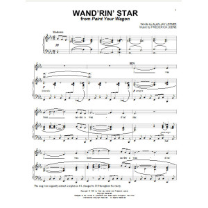 Wand'rin' Star (from Paint Your Wagon)