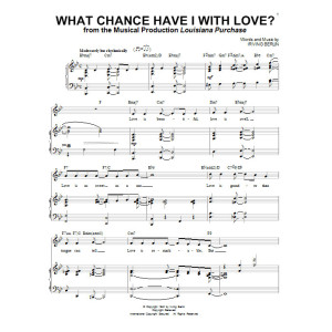 What Chance Have I With Love?