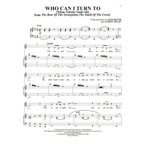 Who Can I Turn To (When Nobody Needs Me)