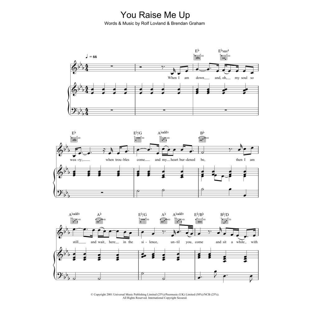 You Raise Me Up
