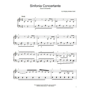 Sinfonia Concertante (Second Movement)