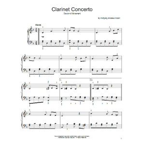 Clarinet Concerto (Second Movement)