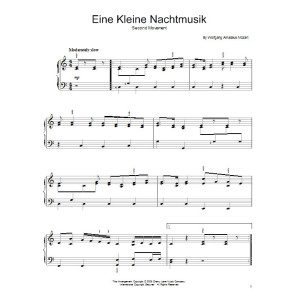 Eine Kleine Nachtmusik ("Romance"), Second Movement