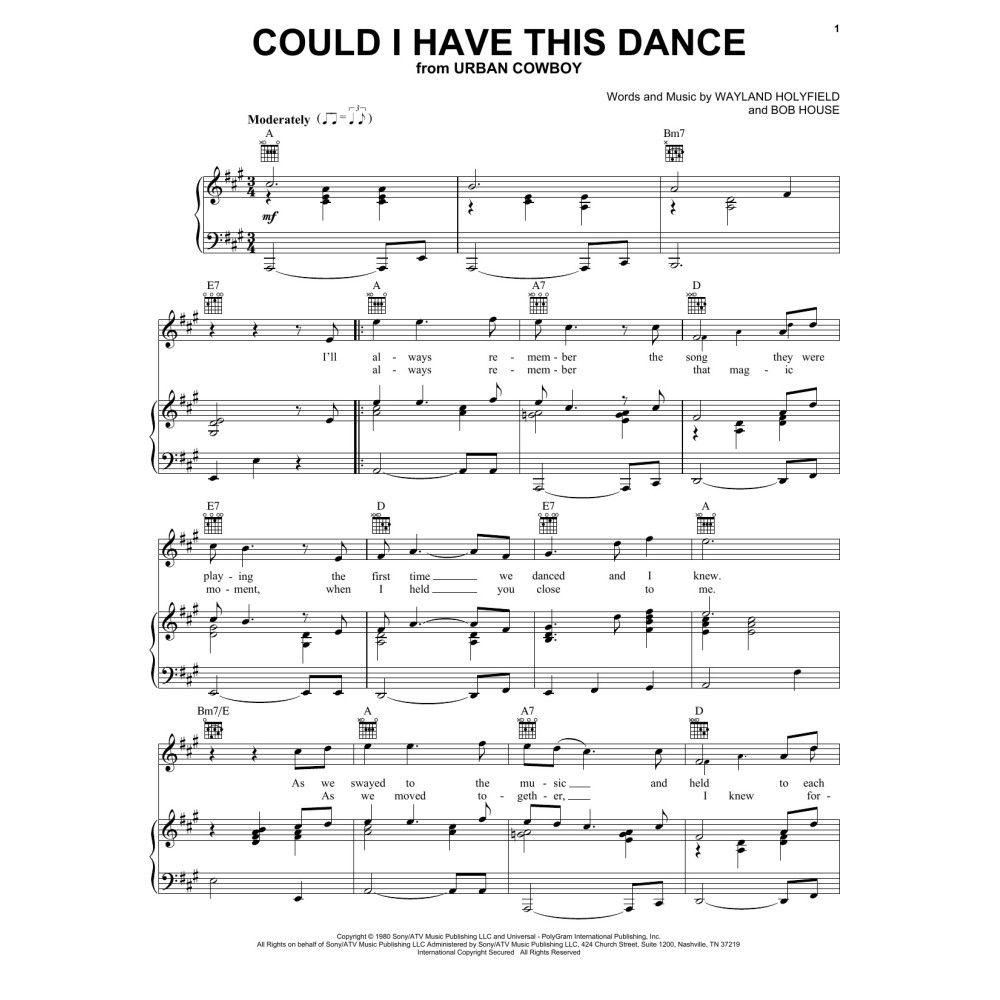 Could I Have This Dance