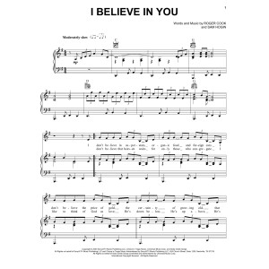 I Believe In You