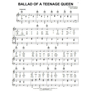 Ballad Of A Teenage Queen