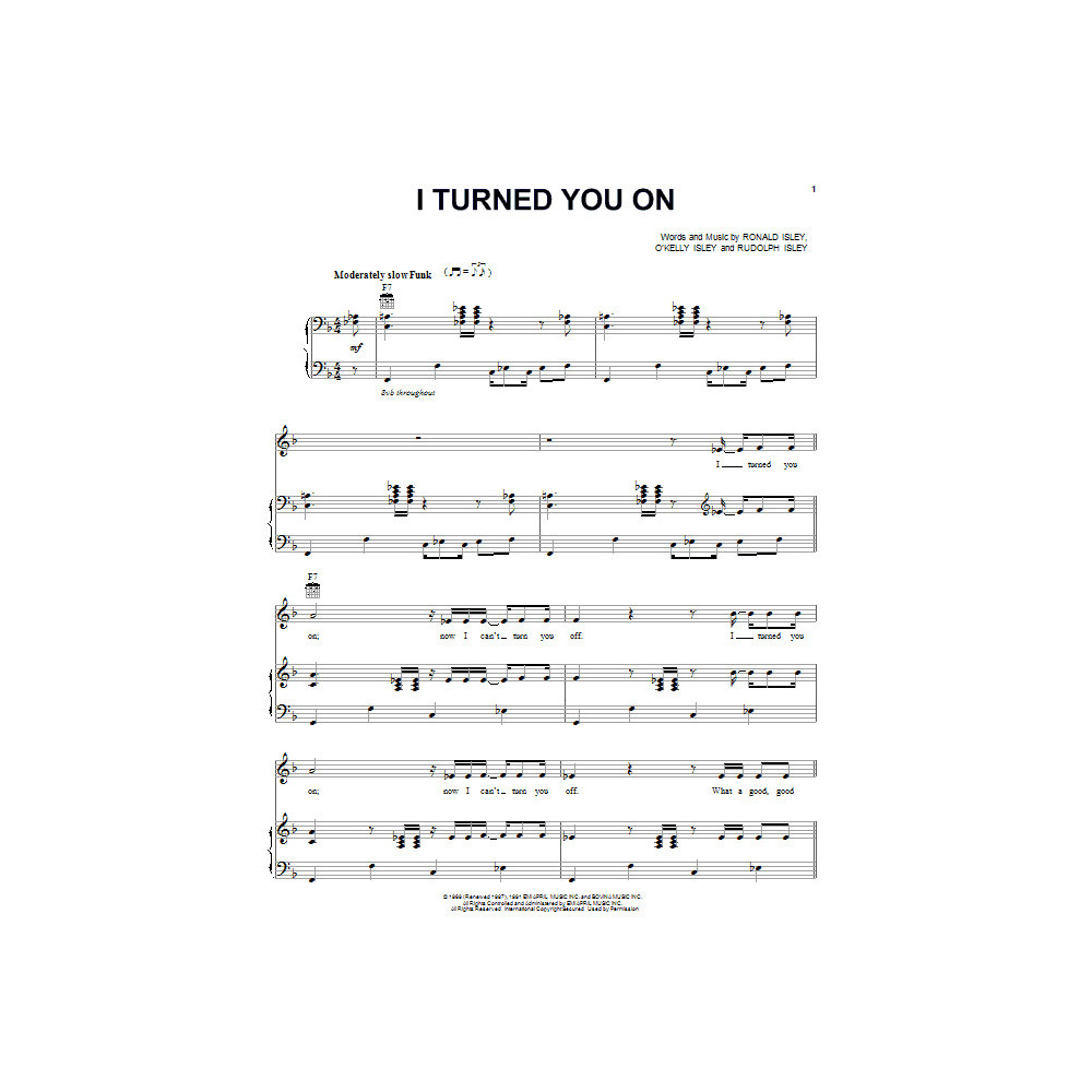 I Turned You On