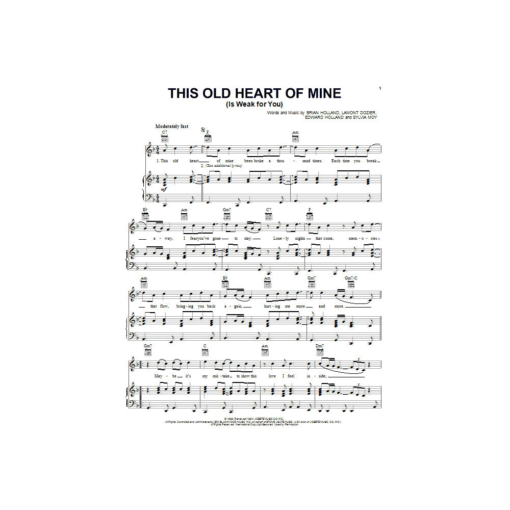 This Old Heart Of Mine (Is Weak For You)