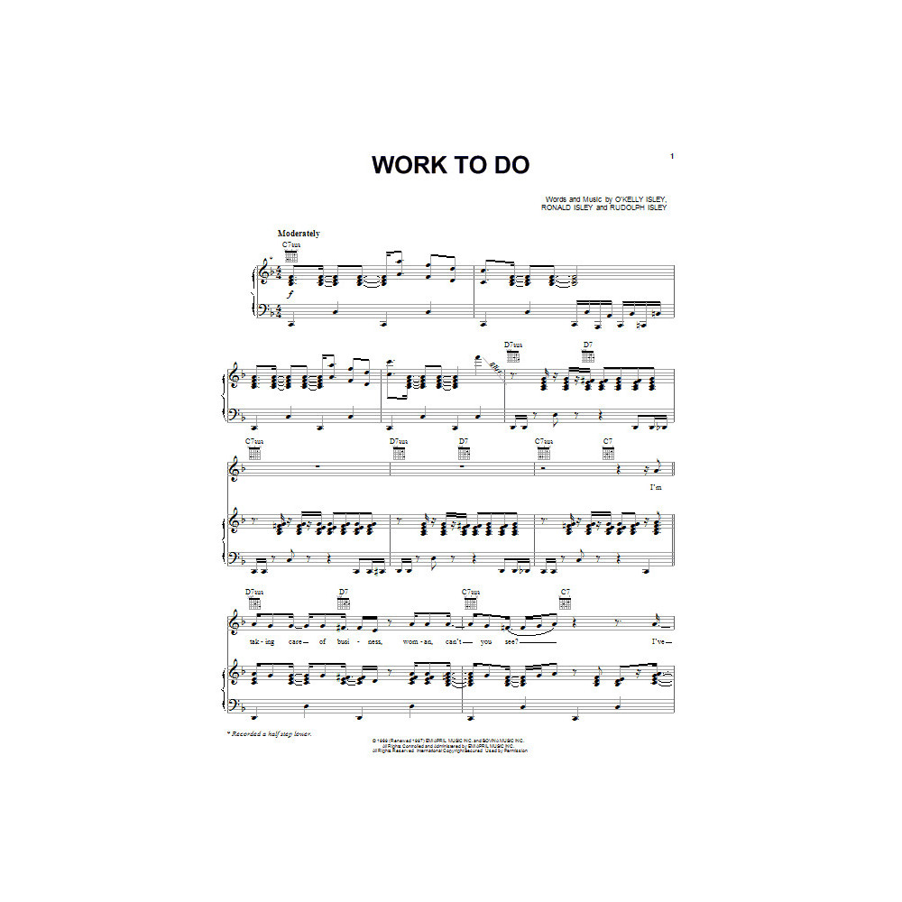 Work To Do