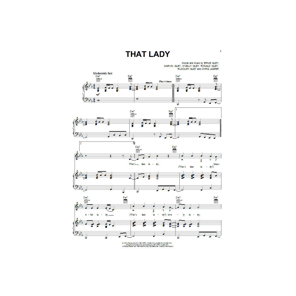 That Lady, Pt. 1/That Lady, Pt. 2