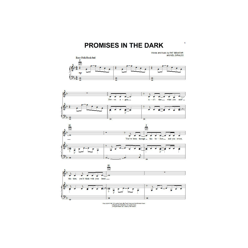 Promises In The Dark