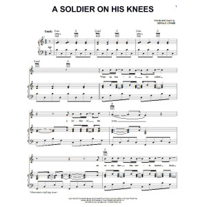 A Soldier On His Knees