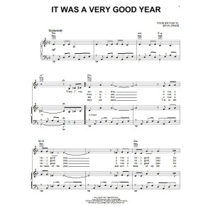 It Was A Very Good Year