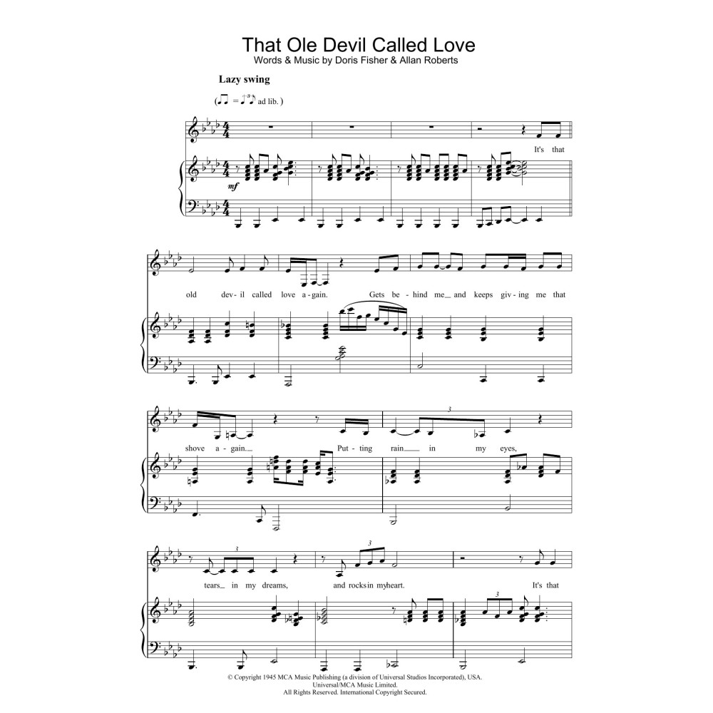 That Ole Devil Called Love