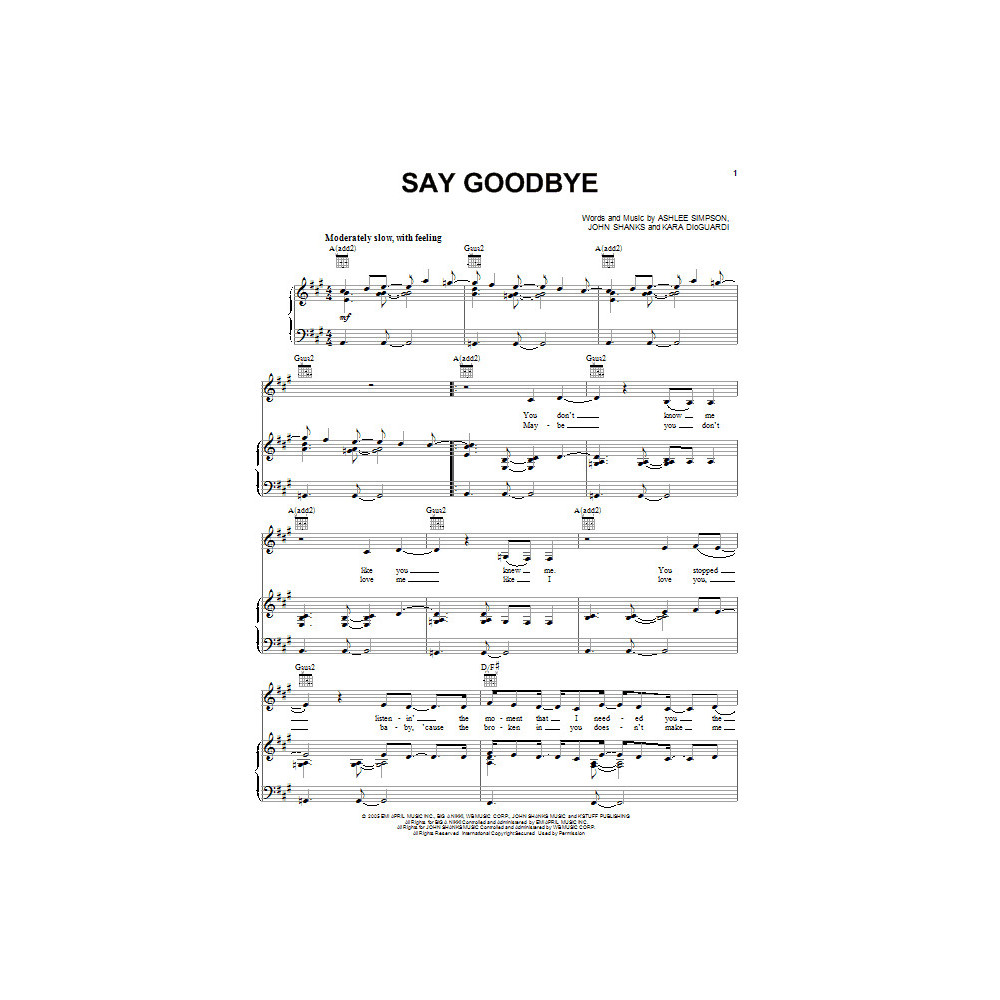 Say Goodbye