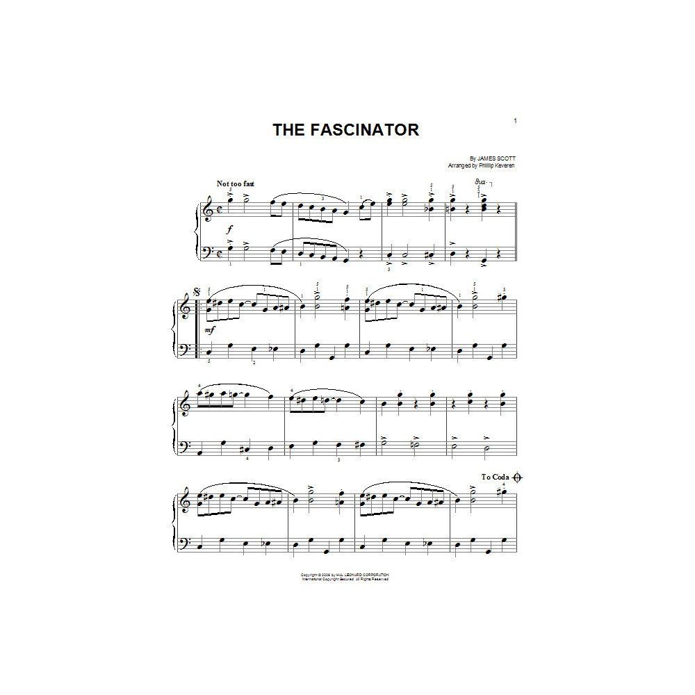 The Fascinator (arr. Phillip Keveren)